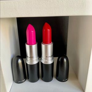 Brand new Ruby Woo and Candy Yum Yum Lipsticks